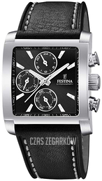 Festina Czarny/Skóra F20424-3
