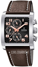 Festina Czarny/Skóra F20424-7