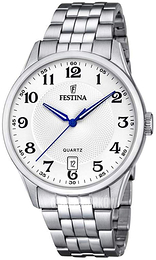 Festina Classic Srebrny/Stal Ø43 mm F20425-1