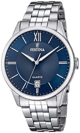 Festina Classic Niebieski/Stal Ø43 mm F20425-2