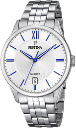 Festina Classic Srebrny/Stal Ø43 mm F20425-4