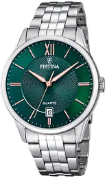 Festina Classic Zielony/Stal Ø43 mm F20425-7