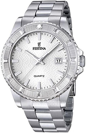 Festina Srebrny/Stal Ø40 mm F20428-1