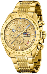 Festina Sport Żółte złoto/Stal w odcieniu złota Ø44 mm F20441-1