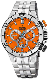 Festina Pomarańczowy/Stal Ø44 mm F20448-C