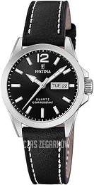 Festina Czarny/Skóra Ø30 mm F20456-4