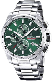 Festina Zielony/Stal Ø45 mm F20463-3