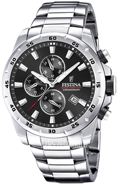 Festina Czarny/Stal Ø45 mm F20463-4