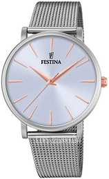 Festina Purpurowy/Stal Ø38 mm F20475-3