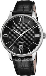 Festina Czarny/Skóra Ø41 mm F20484-4