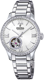 Festina Biały/Stal Ø34 mm F20485-1