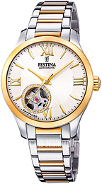 Festina Srebrny/Stal w odcieniu złota Ø34 mm F20489-1