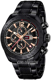 Festina Czarny/Stal Ø44 mm F20493-1