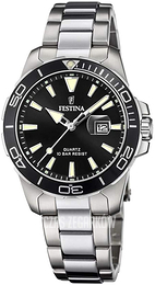 Festina Czarny/Stal Ø35 mm F20503-4