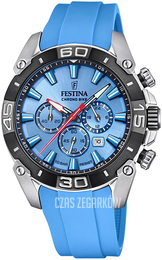 Festina Chrono Bike Niebieski/Guma Ø45.5 mm F20544-6