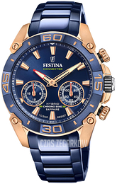 Festina Chrono Bike Niebieski/Stal Ø45.5 mm F20549-1
