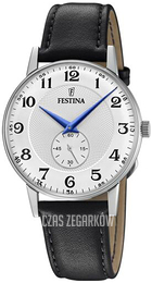 Festina Retro Srebrny/Skóra Ø36 mm F20566-1