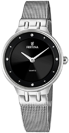 Festina Mademoiselle Czarny/Stal Ø30.5 mm F20597-4