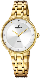 Festina Mademoiselle Srebrny/Stal w odcieniu złota Ø30.5 mm F20601-1