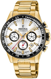 Festina Timeless Srebrny/Stal w odcieniu złota Ø43.5 mm F20634-1