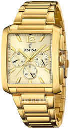 Festina Timeless Żółte złoto/Stal w odcieniu złota F20638-2