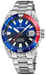 Festina Diver Wielokolorowy/Stal Ø44 mm F20669-4