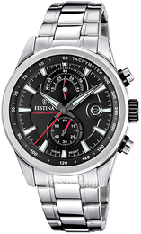 Festina Classic Czarny/Stal Ø44 mm F20694-6