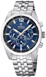 Festina Timeless Niebieski/Stal Ø43.8 mm F20742-4
