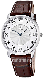 Festina Classic Biały/Skóra Ø40 mm F6813-5
