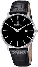 Festina Classic Czarny/Skóra Ø41 mm F6831-4