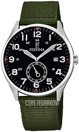 Festina Retro Czarny/Tkanina Ø42 mm F6859-1