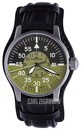 Fortis Flieger Wielokolorowy/Skóra Ø40 mm 595.11.16.L01