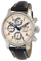 Fortis Flieger Beżowy/Skóra Ø40 mm 597.20.92.L01