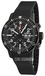 Fortis B-42 Black Czarny/Guma Ø42 mm 638.28.71.K