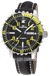 Fortis B-42 Marinemaster Czarny/Skóra Ø42 mm 670.24.14.L01