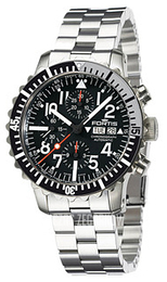 Fortis B-42 Marinemaster Czarny/Stal Ø42 mm 671.17.41.M