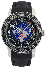 Fortis B-47 Wielokolorowy/Skóra Ø47 mm 674.21.11.L01