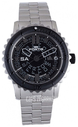 Fortis B-47 Czarny/Stal Ø47 mm 675.10.81.M