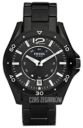 Fossil Czarny/Stal Ø39 mm AM4302