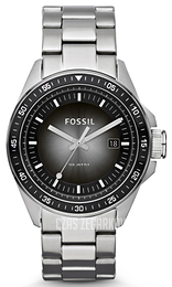 Fossil Decker Czarny/Stal Ø44 mm AM4368