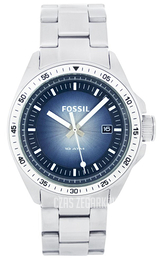Fossil Niebieski/Stal Ø40 mm AM4369