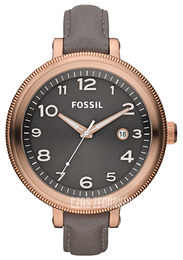 Fossil Bridgette Szary/Skóra Ø42 mm AM4393
