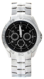 Fossil Czarny/Stal AM4429