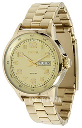 Fossil Żółty/Pozlacana AM4435