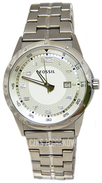 Fossil Srebrny/Stal Ø40 mm AM4436