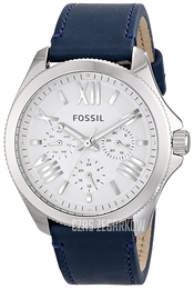 Fossil Biały/Skóra Ø40 mm AM4531