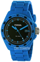 Fossil Czarny/Guma Ø44 mm AM4537