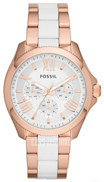 Fossil Srebrny/Czeramiczna Ø40 mm AM4546