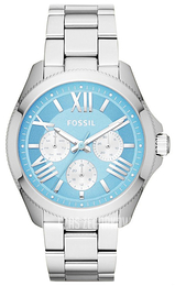 Fossil Niebieski/Stal Ø40 mm AM4547