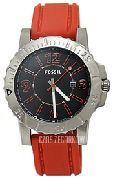 Fossil Czarny/Guma Ø46 mm BQ1025